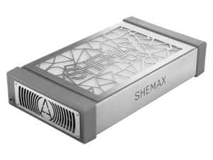 SheMax Style PRO Tisch-Nagelstaubsauger für Maniküre, Farbe Grau