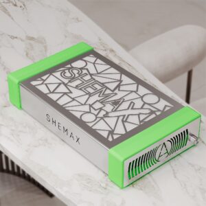 SHEMAX Style PRO Tisch Staubabsaugung für Nagelstudios, Grün